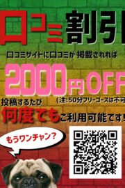 口コミ2,000円割引